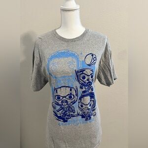 Funko Gray T-Shirt with Black Print